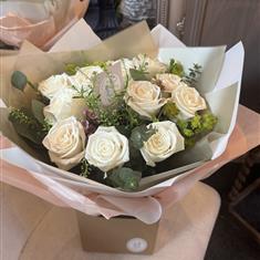 Stunning White Roses