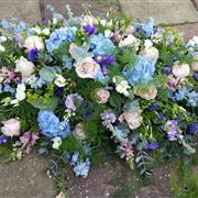 Blue Hydrangea Double Ended Spray